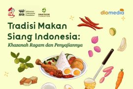 Buku tradisi makan siang Indonesia raih Gourmand Awards