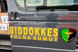 Polda Sumut distribusikan bantuan obat perkuat layanan kesehatan di wilayah bencana