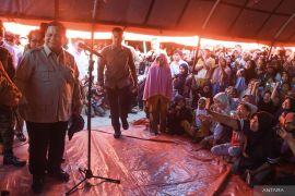 Prabowo: Listrik di Sumbar hampir 100 persen, air masih dibenahi