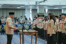 Gubernur Lampung sebut Pramuka bantu bentuk karakter generasi muda