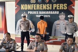 Polres Banjarbaru tangkap sopir truk penabrak pengendara motor hingga tewas
