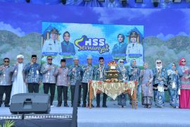 Lapsus - Bupati Syafrudin paparkan capaian pembangunan pada puncak HUT ke-75 HSS