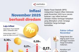 Inflasi November 2025 berhasil diredam
