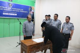Kakanwil Zulhairi lantik notaris pengganti, tegaskan profesionalisme dan kepatuhan pada kode etik