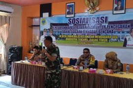 BPBD Tanjab Timur beri pembekalan relawan Destana kesiapan hadapi bencana