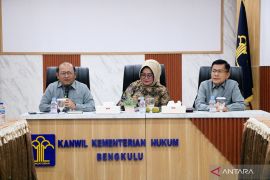 Kanwil Kemenkum Bengkulu laksanakan rapat pengharmonisasian terhadap rancangan peraturan Bupati Bengkulu Utara