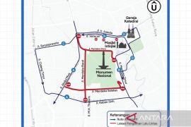 Reuni Akbar 212, Dishub DKI berlakukan rekayasa lalin di kawasan Monas