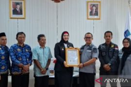 Bangka Selatan terima sertifikat IG Nanas Bikang dari Kemenkum Babel