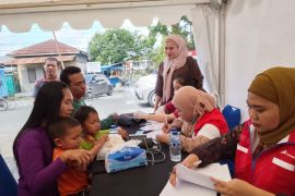 Pertamina Fuel&nbsp;Terminal Medan buka posko kesehatan pascabanjir