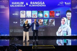 Penulis Hanum Rais perkenalkan IP dan karya baru di JAFF Market 2025