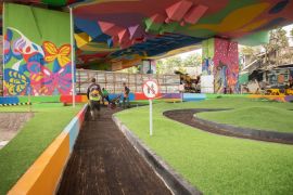 Kolong Flyover Pasupati disulap jadi zona olahraga