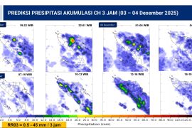 BMKG prediksi Aceh masih berpotensi diguyur hujan besok