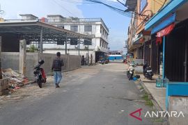 Perbaikan Jalan Pelantar II Tanjungpinang rampung