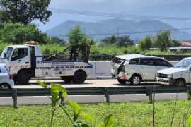 Kecelakaan di tol Cisumdawu: 2 luka-luka