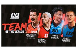 Stojacic pimpin daftar Pemain Terbaik FIBA 3x3 World Tour 2025