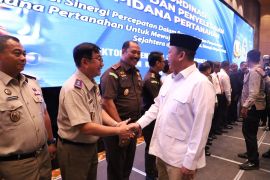 Kementerian ATR/BPN gelar koordinasi penyelesaian tindak pidana pertanahan