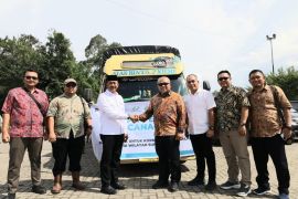 PTPN 4 salurkan bantuan Sembako untuk warga terdampak banjir di Madina