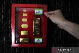 Emas UBS-Galeri24 di Pegadaian hari ini lanjutkan tren penurunan harga