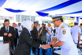 Khofifah apresiasi TNI AL dukung ketahanan pangan dan misi kemanusiaan