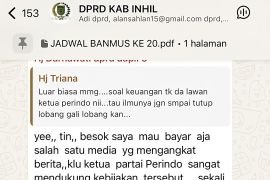 Pernyataan Kontroversi, anggota DPRD Inhil  diduga siap \'bayar media\' untuk publikasi kebijakan