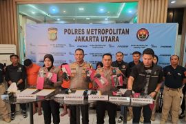 Polisi tangkap lima pencopet saat konser musik di kawasan Ancol
