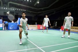 Tim bulu tangkis Indonesia langsung jajal lapanganThailand