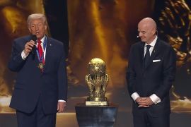Donald Trump terima penghargaan perdamaian pertama FIFA