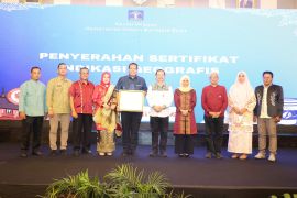 Sulaman dari Pariaman dapat Sertifikat IG dari Kemenkum