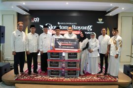 Baznas DKI terima donasi Rp1miliar dari J99 Corp dan MS Glow