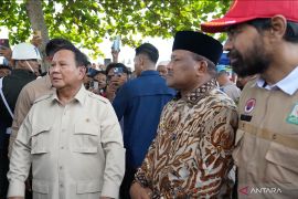 Prabowo janji perbaiki bendungan hingga sawah di Bireuen Aceh