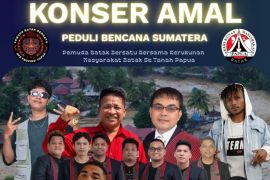 Masyarakat Batak Papua bersatu gelar konser amal peduli bencana Sumut