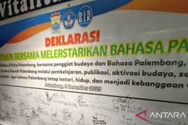 Disdik deklarasi jamin pelestarian Bahasa Palembang