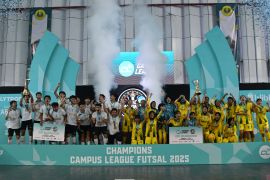 UNJ dan UIN Bandung juara Campus League Futsal