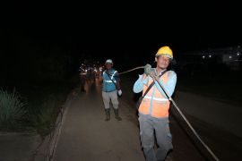 PLN pulihkan 100 persen aliran listrik di Sumut