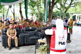 PMI gandeng Dinas Perkimtan Palembang tambah 100 kantong stok darah