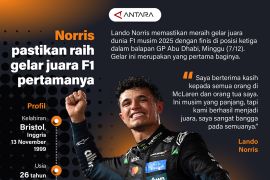 Norris pastikan raih gelar juara F1 pertamanya