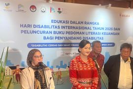 OJK meluncurkan pedoman literasi keuangan bagi penyandang disabilitas