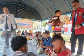 Update Bencana Banjir, anak-anak di Pidie Jaya dapat trauma healing