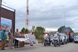 Bulog Wamena-Polres Jayawijaya salurkan 120 ton beras enam kabupaten