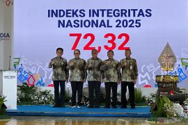 KPK umumkan skor SPI 2025 capai 72,32 poin, naik dari tahun 2024