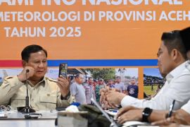 Prabowo minta penanganan bencana dipercepat dan lebih konsisten