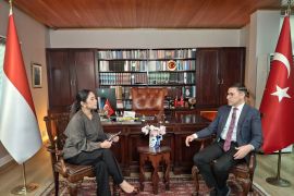 Indonesia, Turkey have very close relations on Palestinian issue