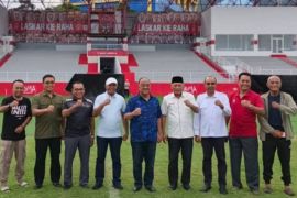 Didatangi Ketua Umum KONI, Malut United apresiasi KONI Pusat tinjau Stadion Gelora Kie Raha