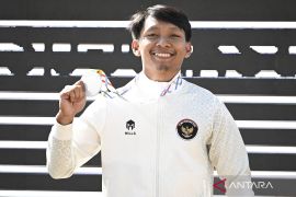 Rendy Sanjaya sumbang medali pertama Indonesia dalam SEA Games 2025 dari nomor downhill