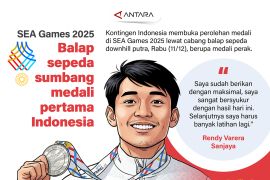 SEA Games 2025: Balap sepeda sumbang medali pertama Indonesia