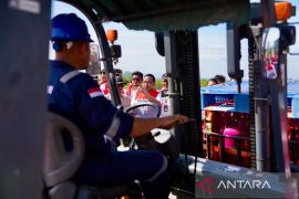 Puncak HUT Pertamina Ke-68, Dirut Pertamina kawal misi kemanusiaan di Aceh