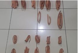 Polisi tangkap pencuri pipa tembaga di kawasan Bandara Mas Kota Tangerang