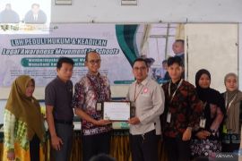 LBH Tabalong bekali siswa SMP Negeri 4 Tabalong soal hukum
