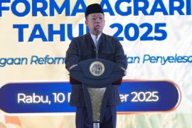Pesan Menteri Nusron dalam pembukaan Rakornas Reforma Agraria: Tidak ada arahan khusus, koordinasikandenganbaik