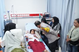 Kapolda Metro Jaya&nbsp;besuk siswa yang tertabrak mobil di Cilincing